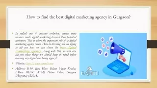 best digital marketing agency in Gurgaon