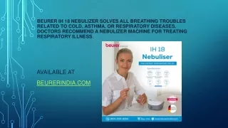 Beurer Wellness and Beurer Healthcare Products in India.