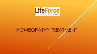 Homeopathy Treatment