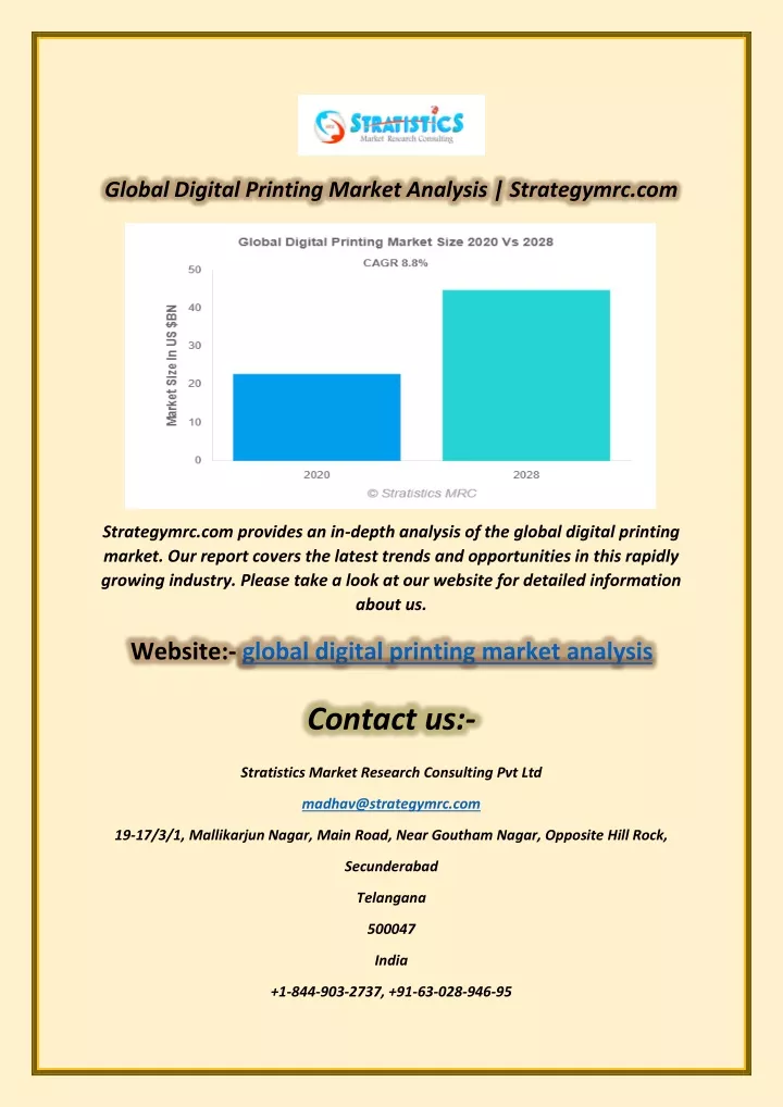 global digital printing market analysis