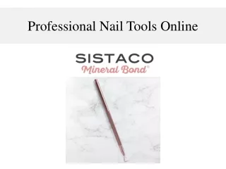 professional nail tools online