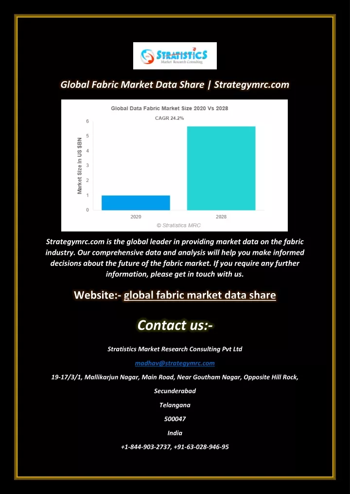 global fabric market data share strategymrc com