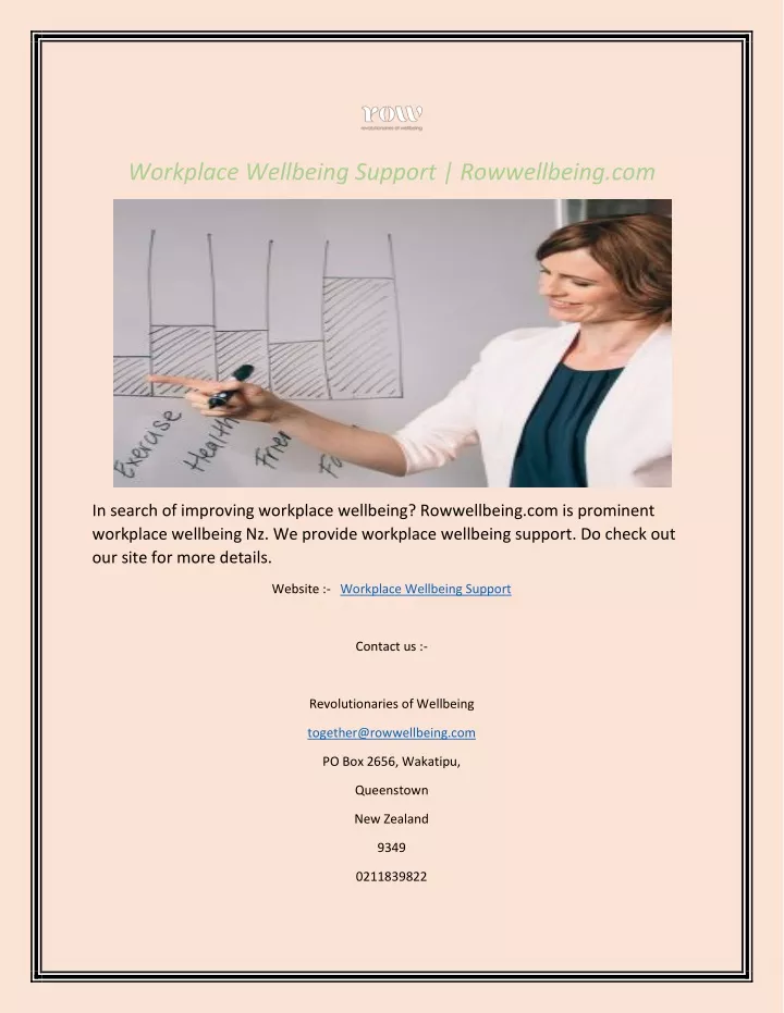 workplace wellbeing support rowwellbeing com