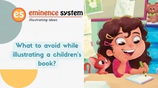 What to avoid while illustrating a children’s book