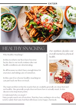 Quick Tips for Healthy Snacking | Eatier