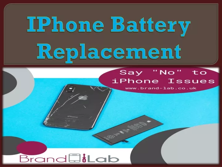 iphone battery replacement