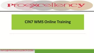 cin7 wms online training