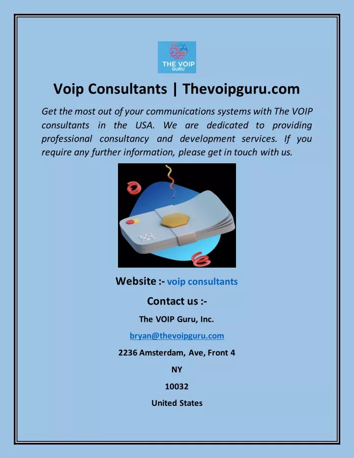 voip consultants thevoipguru com