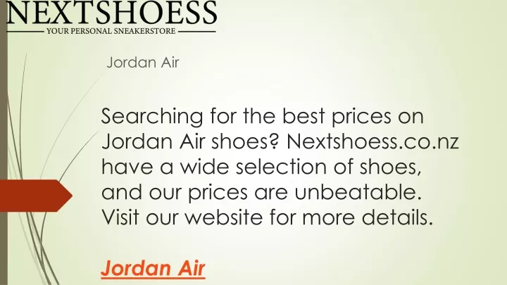 jordan air