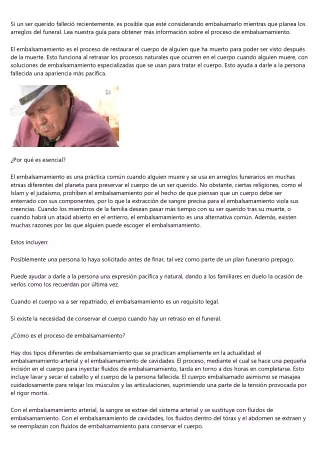 Consejos de planificación funeraria para asistirlo a tomar resoluciones intelige