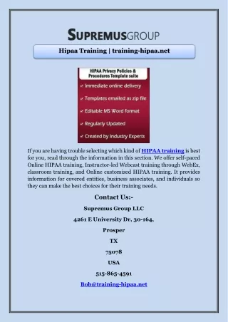 Hipaa Training | training-hipaa.net