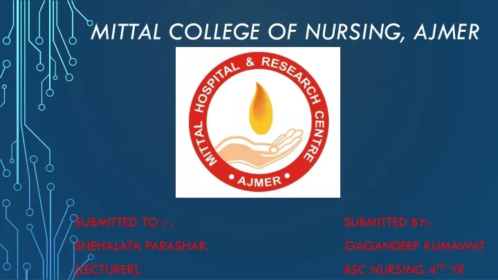 mittal college of nursing ajmer