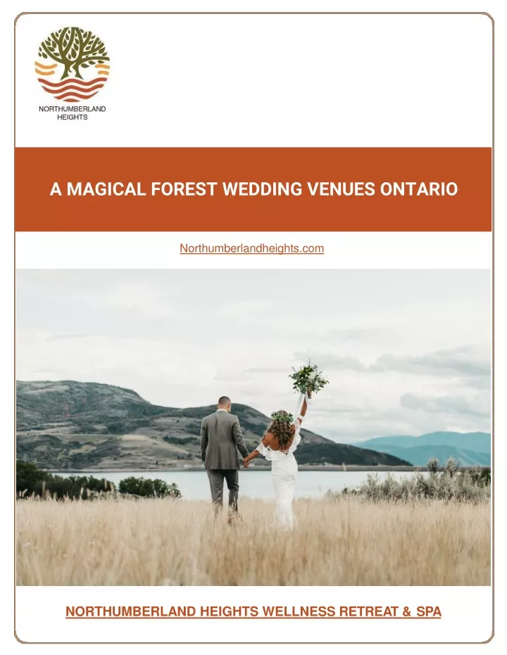 a magical forest wedding venues ontario