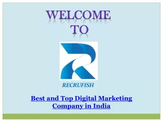 Best and Top Digital Marketing Company in India