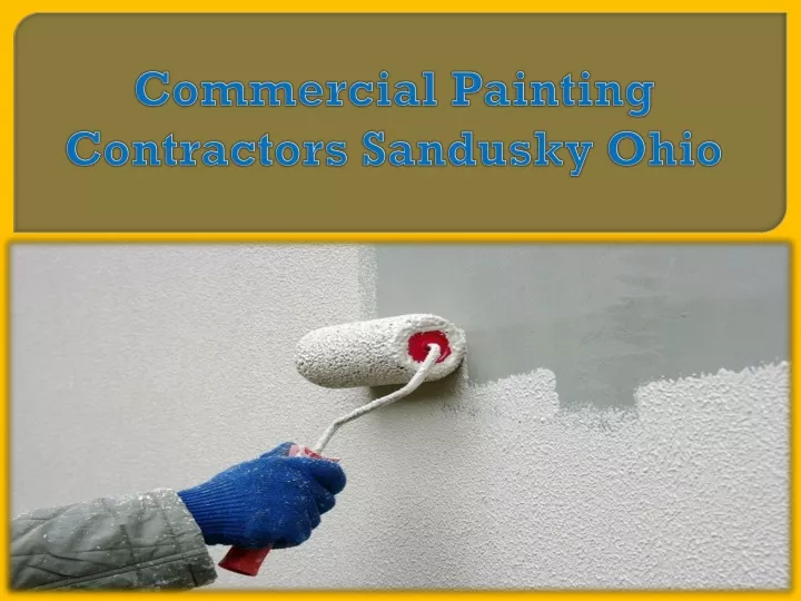 commercial painting contractors sandusky ohio