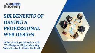 Six Benefits of Having a Professional Web Design-Webdesign Discovery