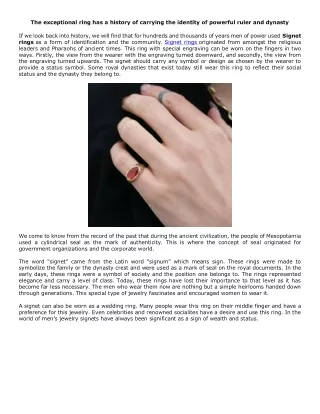 Signet rings (1)