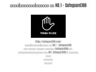 no 1 safeguard369