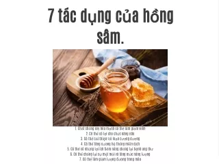 7 t c d ng c a h ng s m
