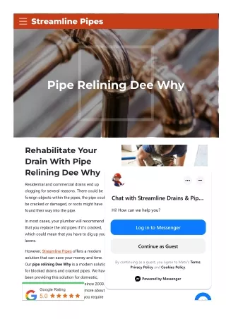 Pipe Relining Dee Why