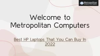 Best HP Laptops That You Can Buy In 2022