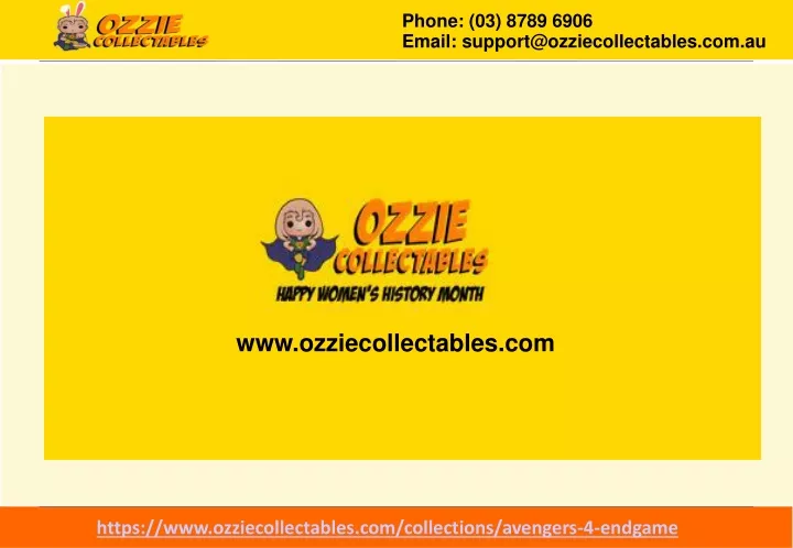 www ozziecollectables com