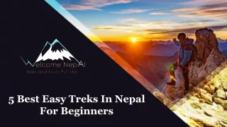 5 Best Easy Treks In Nepal For Beginners