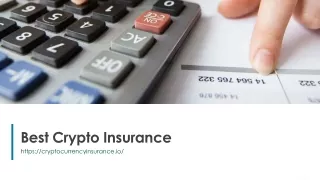 best crypto insurance
