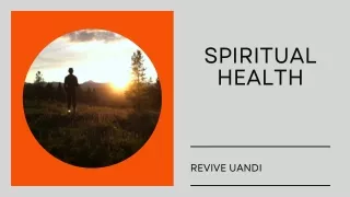 Spiritual Health