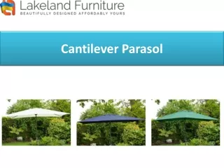 cantilever parasol