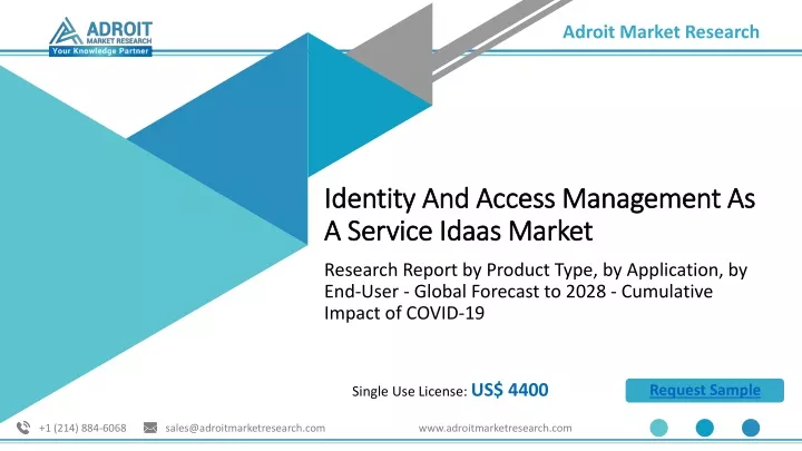 identity and access management as a service idaas market