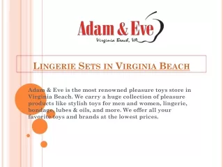 lingerie sets in virginia beach