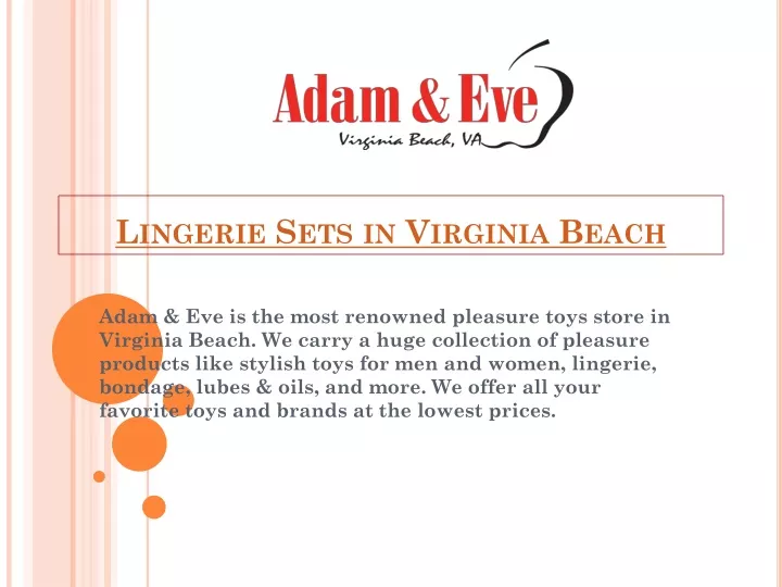 lingerie sets in virginia beach