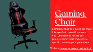Gaming Chair India