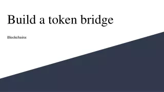 build a token bridge