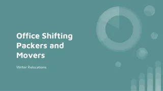 Office Shifting Packers and Movers