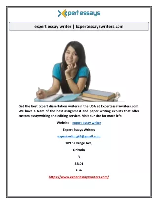 expert essay writer | Expertessayswriters.com