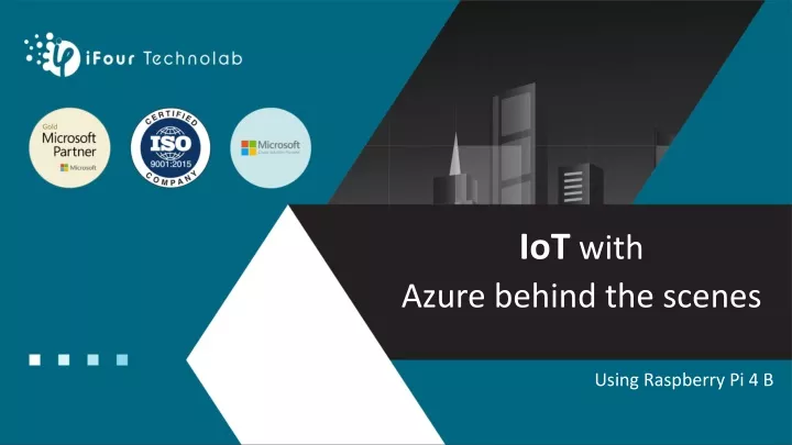 iot with a zure behind the scenes