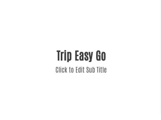 trip easy go click to edit sub title