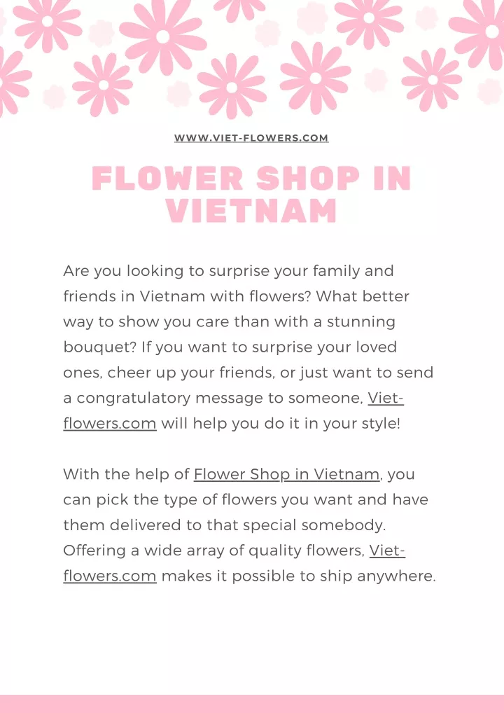 www viet flowers com