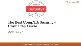 Ultimate CompTIA Security  SY0-601 Test Dumps