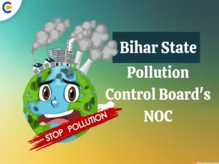 NOC from Bihar State Pollution Control Board