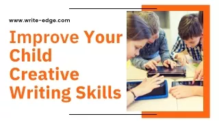 Improve Your Child Creative Writing Skills