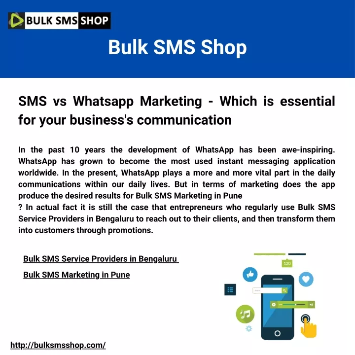 bulk sms shop