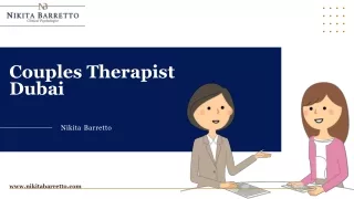 Couples Therapist Dubai | Nikita Barretto