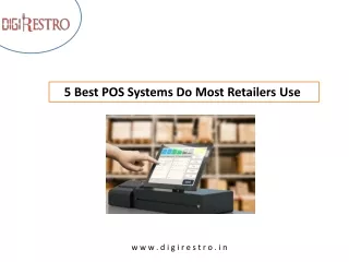 5 Best POS Systems Do Most Retailers Use 