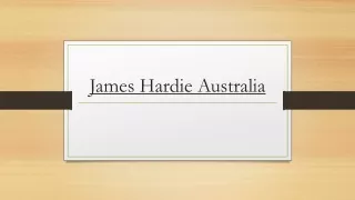 james hardie australia