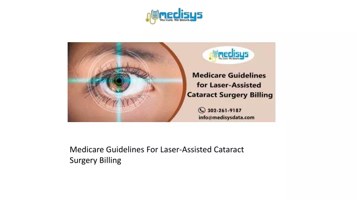 medicare guidelines for laser assisted cataract