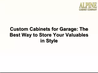 custom cabinets for garage the best way to store