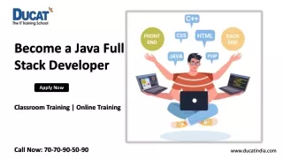 Become a Java Full Stack Developer